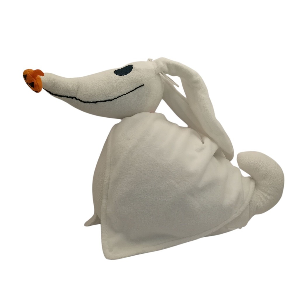 Disney Nightmare Before Christmas Zero Plushie Dog Stuffed‎ Animal Halloween 15"